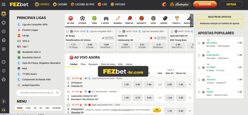 Bets plataforma